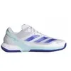 Image de Chaussures de tennis - ADIDAS - Defiant Speed 2 - Blanc/Bleu - Confort et légèreté - Semelle en caoutchouc