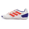 Image de Chaussures de Futsal Blanches/Rouges/Bleu Homme Adidas Super Sala 2