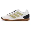 Image de Chaussures de football Blanches/Noires Homme Adidas Super Sala 2