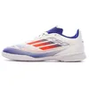 Image de Chaussures de futsal Blanches/Bleu Garçon Adidas F50 League