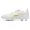 Image de Chaussures de football Blanches/Doré Garçon Adidas F50 League