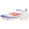 Image de Chaussures de Foot Blanc/Bleu Junior Adidas F50 League FG/MG