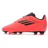 Image de Chaussures de football Rouges/Noires Garçon Adidas Messi