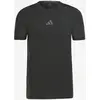 Image de T-shirt adidas Designed 4 Training 3 bandes manches courtes noir - M