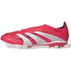 Image de Chaussures de football - Adidas Predator League LL FG/MG - Rouge - Sans lacets - Contrôle optimal