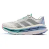 Image de Chaussures de running Blanches/Bleu Homme Adidas Adistar Byd