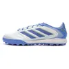 Image de Chaussures de Foot Bleu/Gris Homme Adidas Copa Pure III League TF