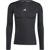 Image de T-shirt de compression manches longues adidas Techfit Noir JE6702