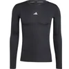 Image de T-shirt de compression manches longues adidas Techfit Noir JE6702