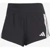 Image de Short adidas Adizero Running Gel Pocket 3 inches noir pur blanc femme - M