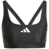 Image de Haut de bikini adidas V-Back 3 bandes noir blanc femme - 42