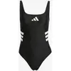 Image de Maillot de bain adidas 3S Uback noir pur blanc femme - 46