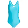 Image de Maillot de bain adidas C-Back 3 bandes bleu blanc femme - 38
