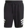 Image de Maillot de bain adidas 8 pouces 3 bandes noir pur blanc - XXL