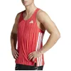 Image de Débardeur Rouge Homme Adidas Adizero Snglt