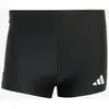 Image de Maillot de bain adidas boxer 2 pouces 3 bandes noir pur - S