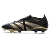 Image de Chaussures de Foot Noir/Doré Adidas Predator League FT FG JB