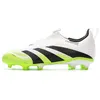 Image de Chaussures de Foot Blanc/Jaune Junior Adidas Predator League Ll FG/MG