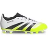 Image de Chaussures de football - ADIDAS - Predator Club Fg/Mg J - Blanc - Enfant - Lacets
