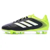 Image de Chaussures de Foot Noir/Jaune Junior Adidas Copa Pure Iii Club FG/MG