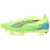 Image de Chaussures football Jaune Fluo Homme Puma Ultra 5 Pro FG/AG