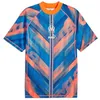 Image de Maillot retro OM - Fluro Orange Pes-Racing Blue