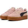 Image de Chaussures Puma Palermo Elevata rose clair noir femme - 38