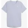 Image de T-shirt Puma Run Velocity manche courte bleu clair femme - S
