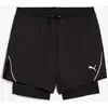 Image de Short Puma Run Ultraweave 2en1 noir pur - XL