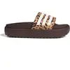 Image de Claquettes femme adidas Adilette Platform Marron 42 JR9234