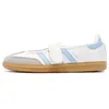 Image de SAMBA JANE Baskets Blanc/Bleu Adidas