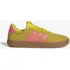 Image de Chaussures adidas VL Court 3.0 jaune moutarde rose femme - 38