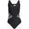 Image de Maillot de bain adidas Logo C-Back noir blanc femme - 38