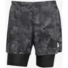 Image de Short adidas 2 en 1 Spray Dye Own The Run gris foncé - S
