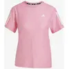 Image de T-shirt adidas Own the Run Cooler manches courtes rose clair blanc femme - S