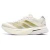 Image de Chaussures Running Blanc/Doré Adidas Adizero Boston 13