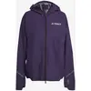 Image de Veste à capuche adidas Terrex Xperior 2.5 Layer Light CLIMAPROOF viole femme - XL