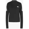 Image de Sweat adidas adi365 Running Iconic Climacool Half Zip noir blanc femme - M
