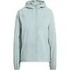 Image de Veste imperméable à capuche femme adidas Essentials Vert M KA0255
