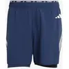 Image de Short adidas adi365 Running Formotion Iconic 2in1 bleu marine blanc - XS