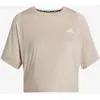 Image de T-shirt adidas adi365 Soft Touch manches courtes beige femme - L