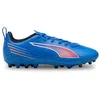 Image de Puma Ultra 6 Play Mg Jr Chaussures de football pour Garcon Bleu 108540-01