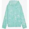 Image de Veste à capuche Puma Run Velocity AOP bleu turquoise femme - L