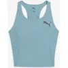 Image de Débardeur Puma LightSpeed court bleu femme - L