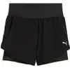 Image de Short 2 en 1 femme Puma Dreamrun 3" Noir 528558-01