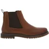 Image de Boots cuir talon décroché bas