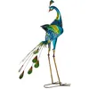 Image de Statue De Jardin Peacock Bleu