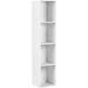 Image de Bibliothèque 4 Étagères Winnipeg 143 Cm Blanc