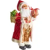 Image de Décoration De Noël Ramvatn 44 Cm Père Noël Rouge