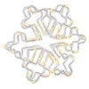 Image de Décoration Extérieure Led Silveran 28 Cm Flocon De Neige Blanc